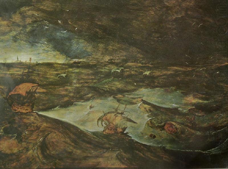 Pieter Bruegel stormen.ofullbordad china oil painting image